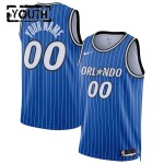 Maillot NBA Orlando Magic Personnalisable Nike 2025-26 Icon Edition Bleu Swingman - Enfant